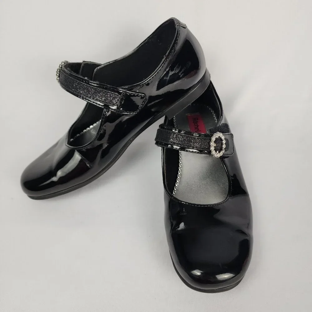 Rachel Shoes Girls 3M Black 